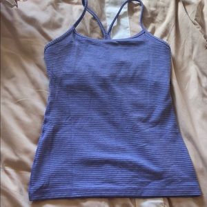 Lululemon purple workout tank